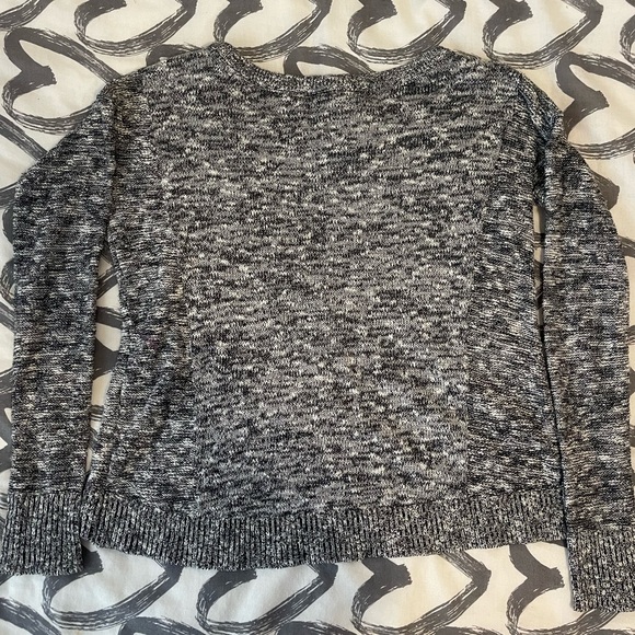 Grey Black and White blended Sweater - Picture 3 of 7